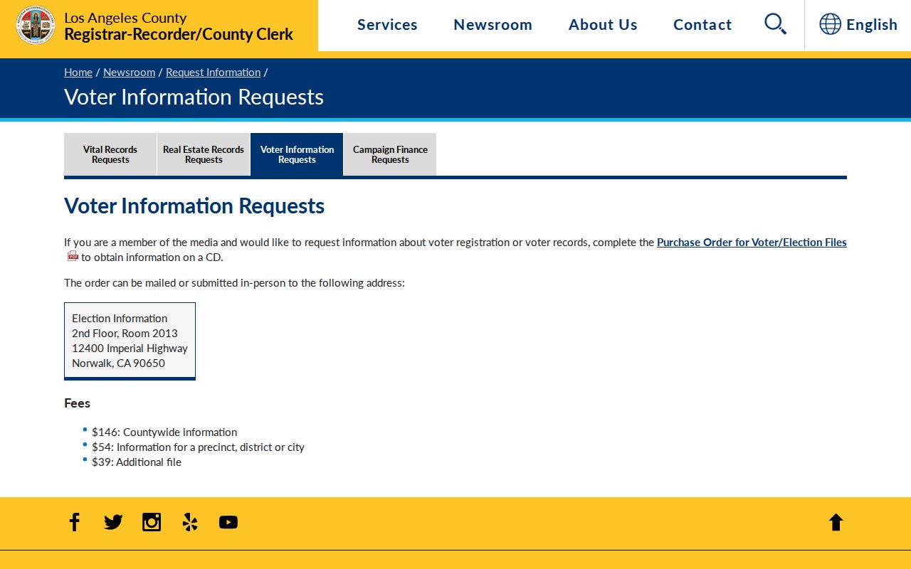 Claremont neighbors restricted voter information request